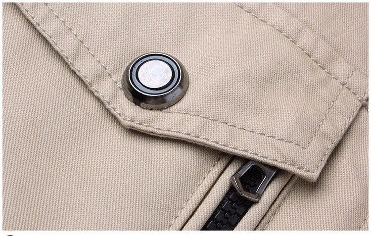 Bomber Jacket Men Fashion Casual Windbreaker Jacket.