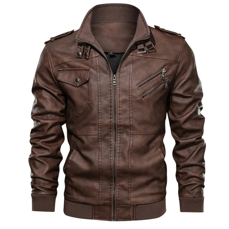 KB New Men's Leather Jackets