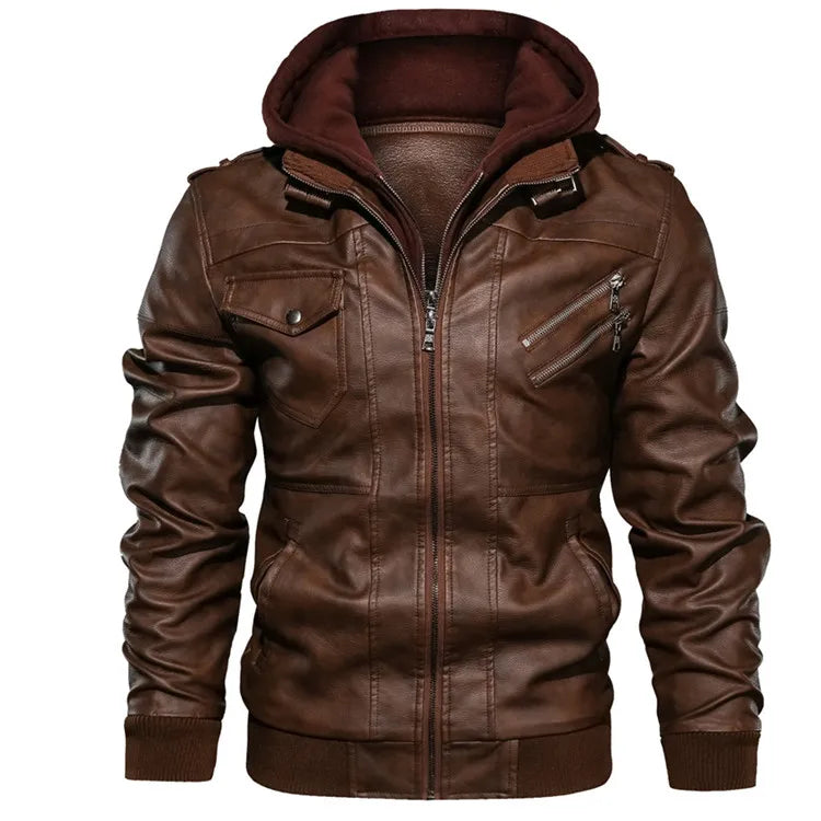 KB New Men's Leather Jackets