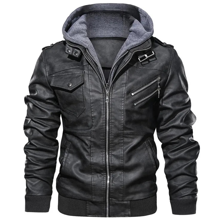 KB New Men's Leather Jackets