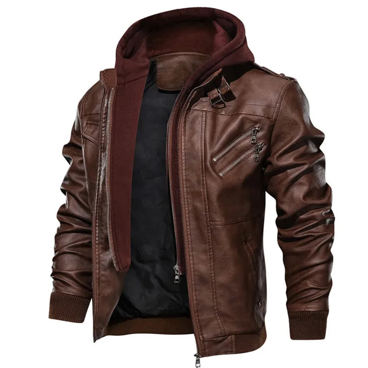 KB New Men's Leather Jackets