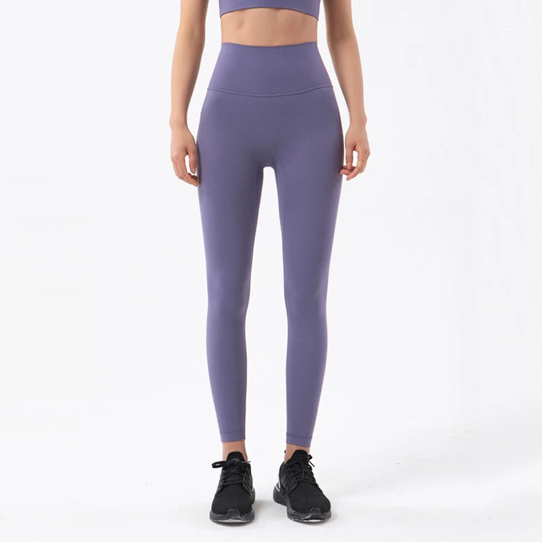 SOISOU Nylon Yoga Pants Gym Leggings Women Girl Fitness Soft Tights