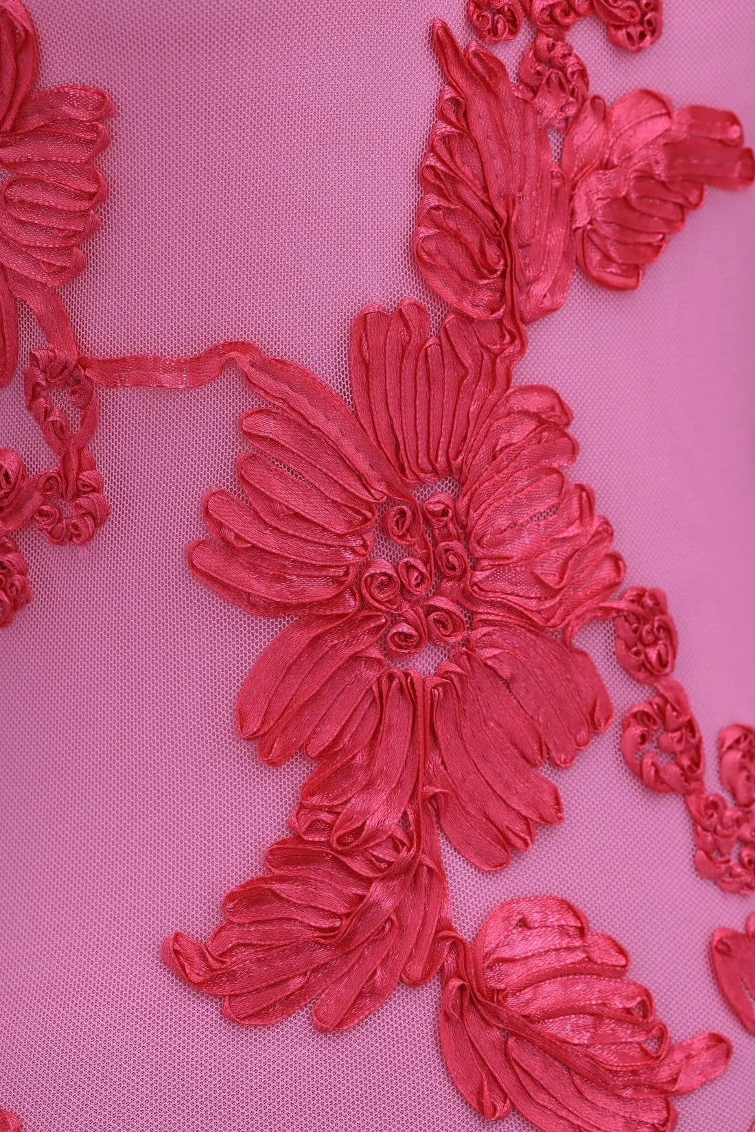 VEITCHE Elegant Women Sleeveless 3d Flowers Party Dress.