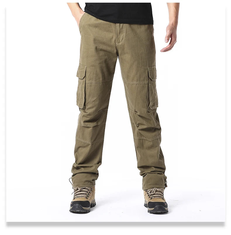 Large Pocket Loose Overalls Men's Outdoor Sports Jogging