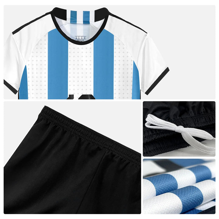 Boys Soccer Jerseys Kids #10 Football for Boys Girls.