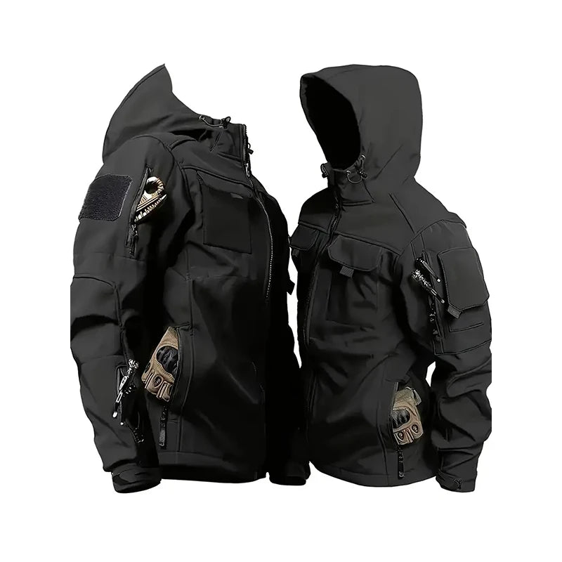 Men Lurker Shark Skin Soft Shell Tactical Jacket Waterproof
