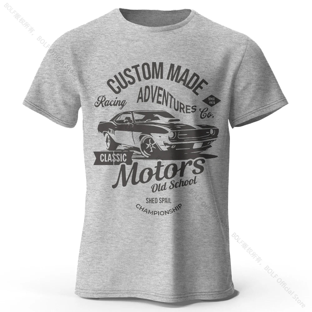 100% Cotton Oversized Vintage Old School Graphic Tees