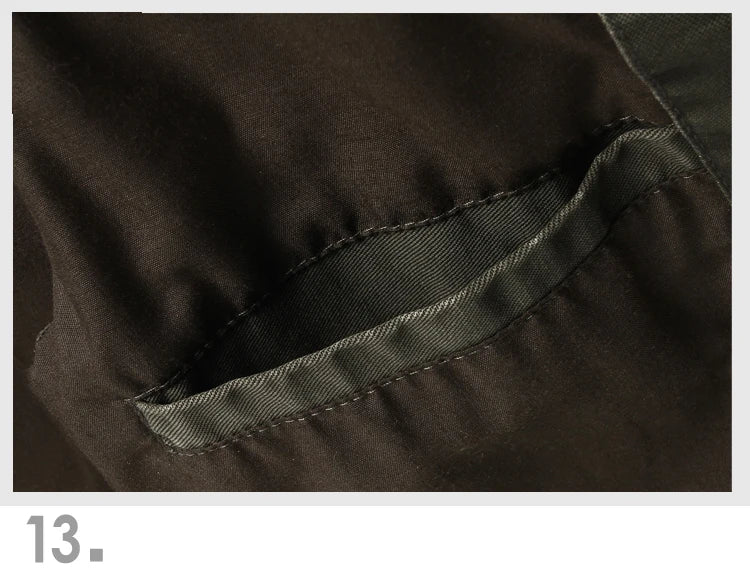 Casual Army Military Jacket Men Plus Size