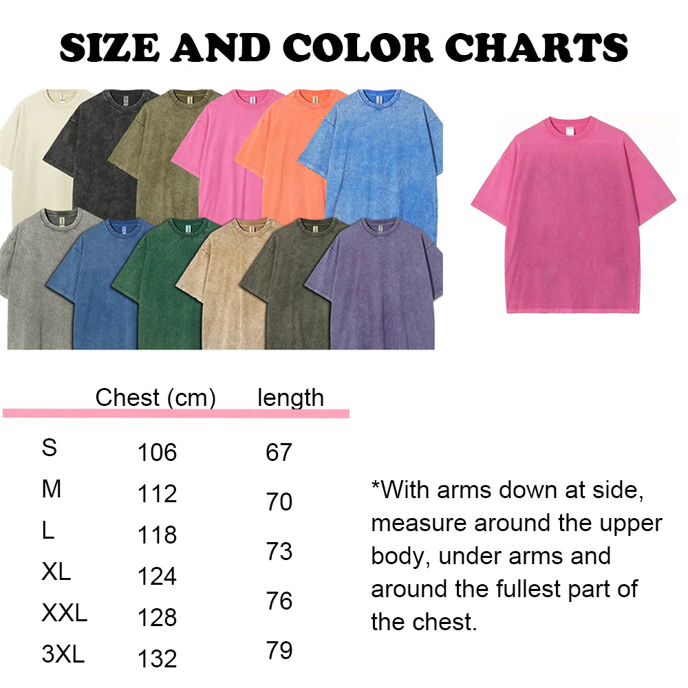 Gojo Cartoon Salted Fish Print Women's Loose T-Shirt Oversized.