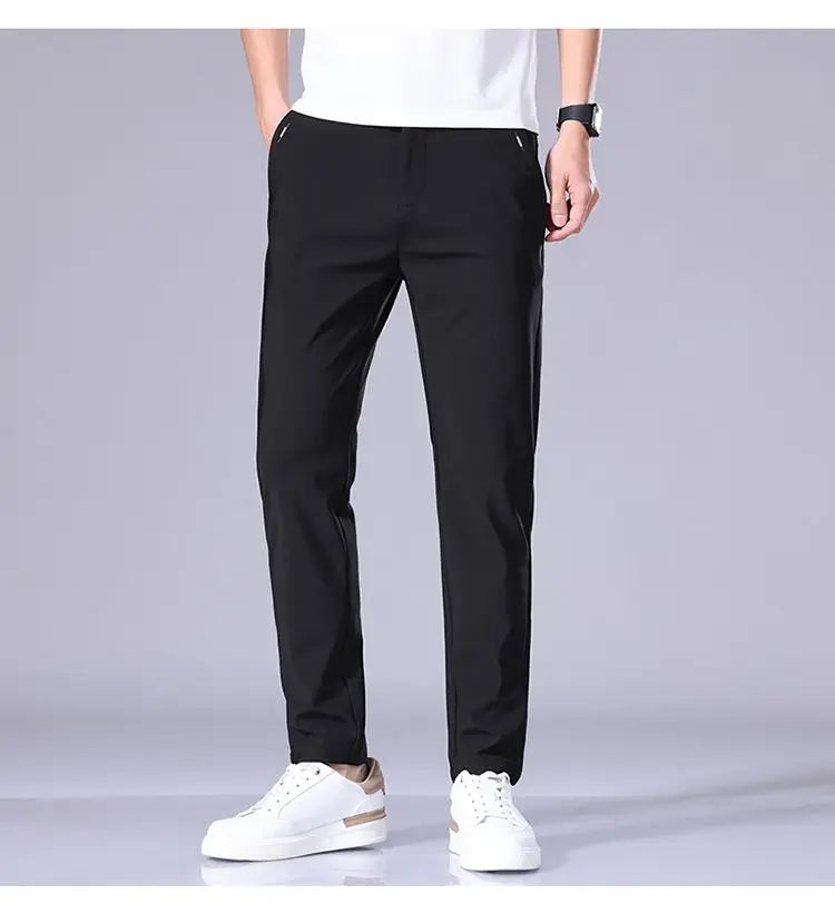 Ultra-thin Elastic Men's Casual Trousers