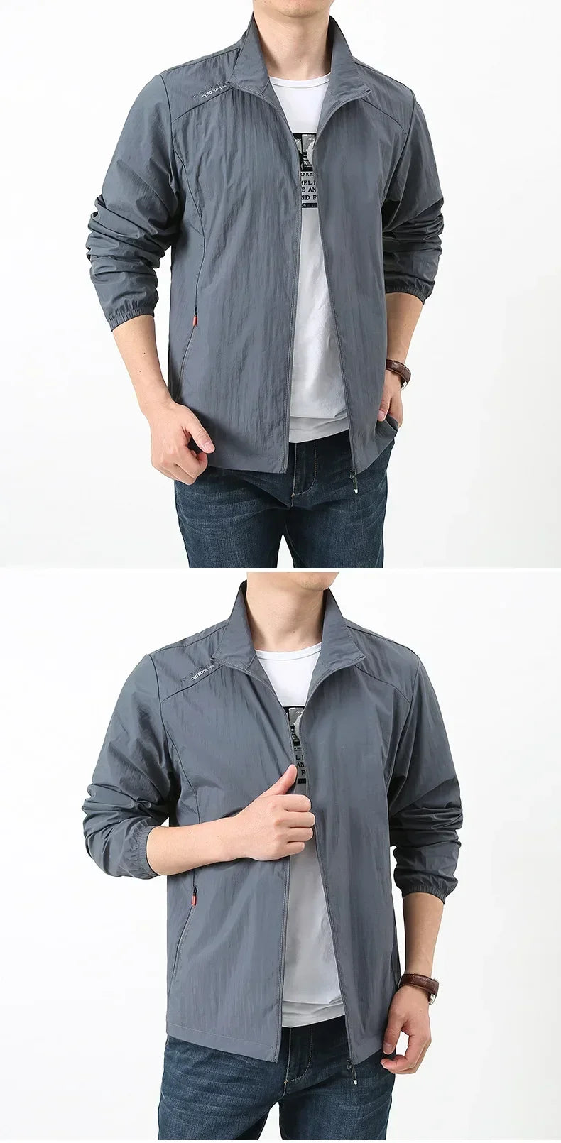 Summer Quick Drying Breathable Jacket Man