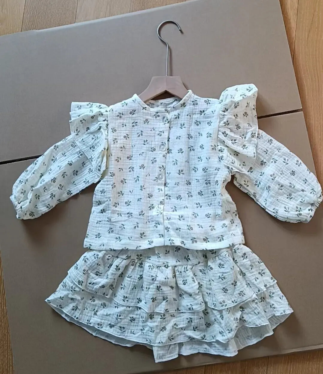 Children Clothing Set INS Russian Girl's Dress.