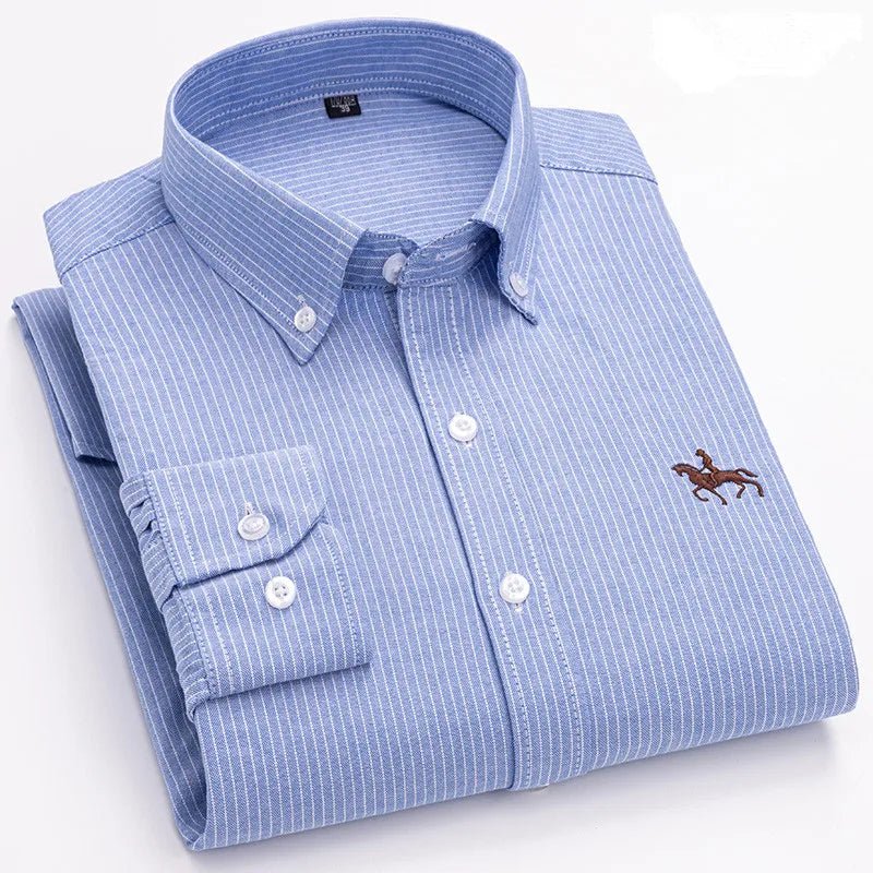 Long Sleeve Casual Business Formal Dress Shirt