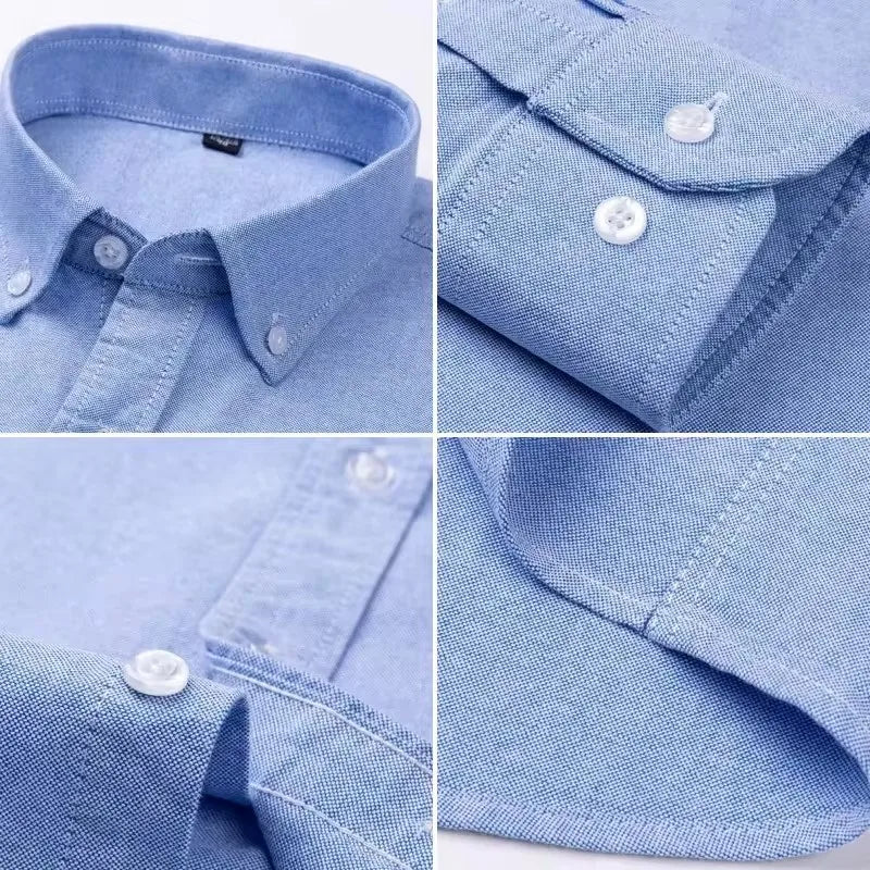 Long Sleeve Casual Business Formal Dress Shirt