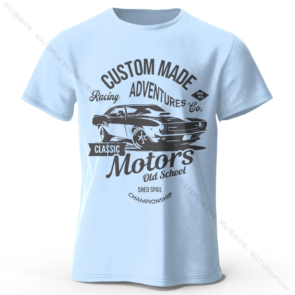 100% Cotton Oversized Vintage Old School Graphic Tees