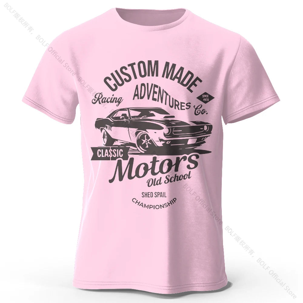 100% Cotton Oversized Vintage Old School Graphic Tees