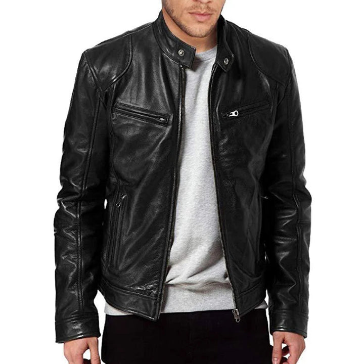 Motorcycle Leather Jackets Man