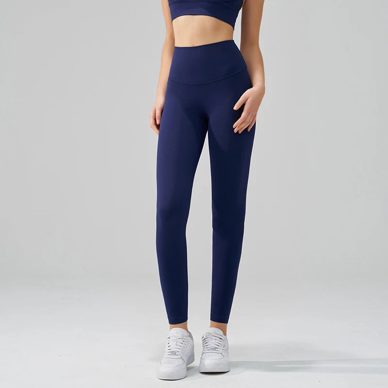 SOISOU Nylon Yoga Pants Gym Leggings Women Girl Fitness Soft Tights