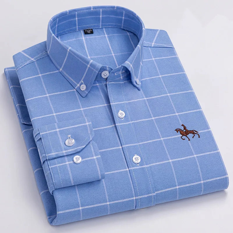 Long Sleeve Casual Business Formal Dress Shirt