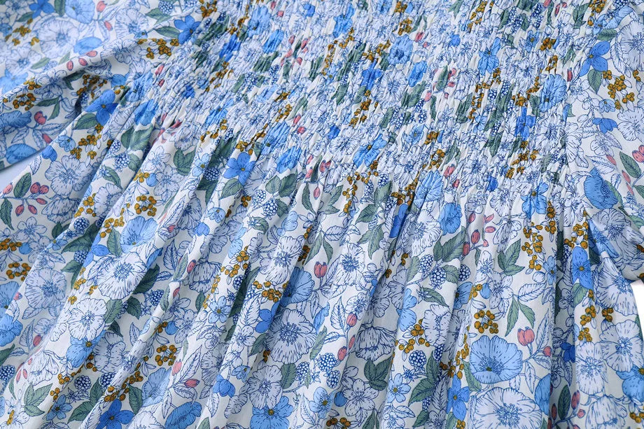 Summer Blue Shabbos collection sister brother matching