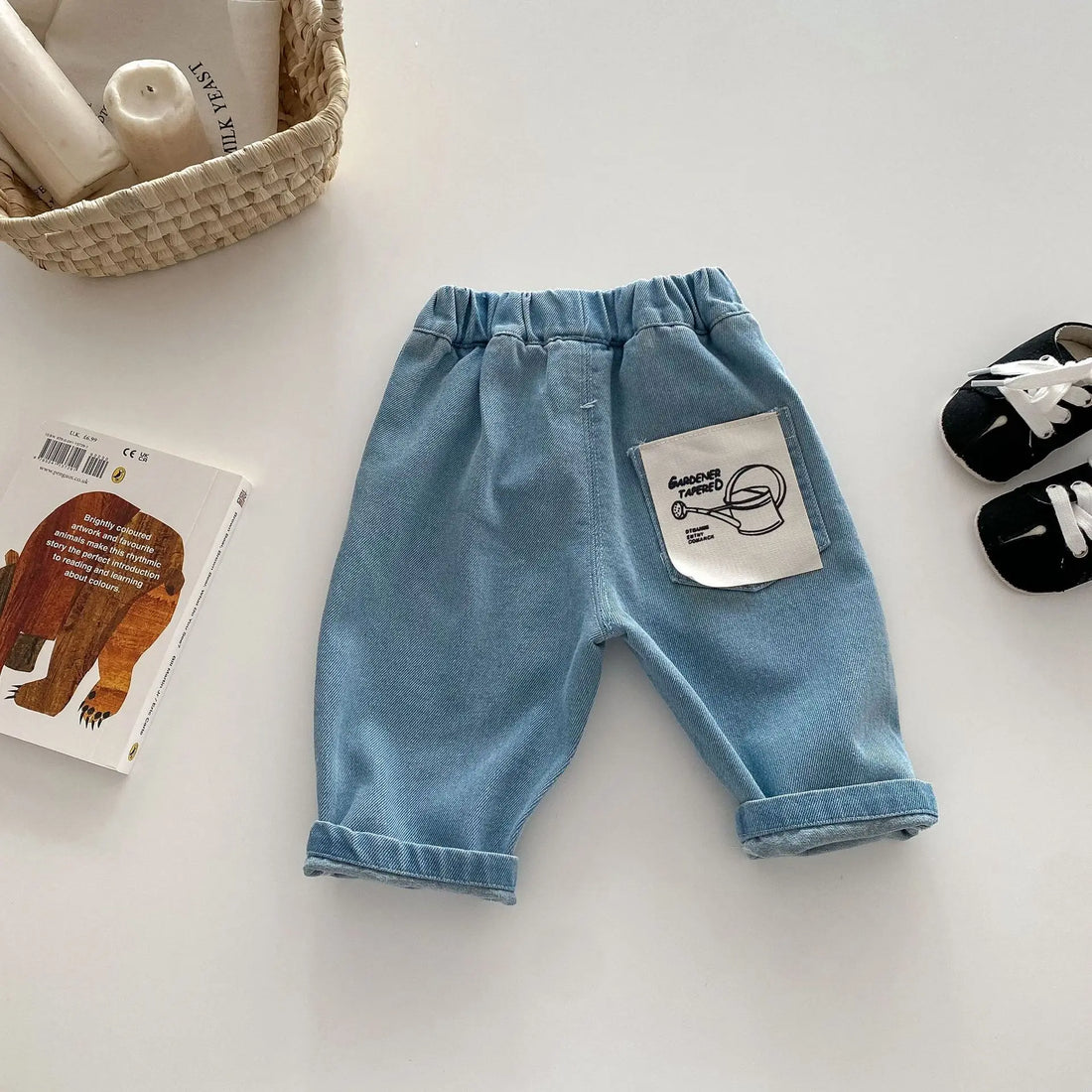 MILANCEL 1-5Y Children Jeans Boys Denim Pants