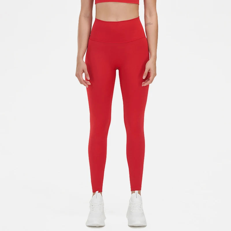 SOISOU Nylon Yoga Pants Gym Leggings Women Girl Fitness Soft Tights