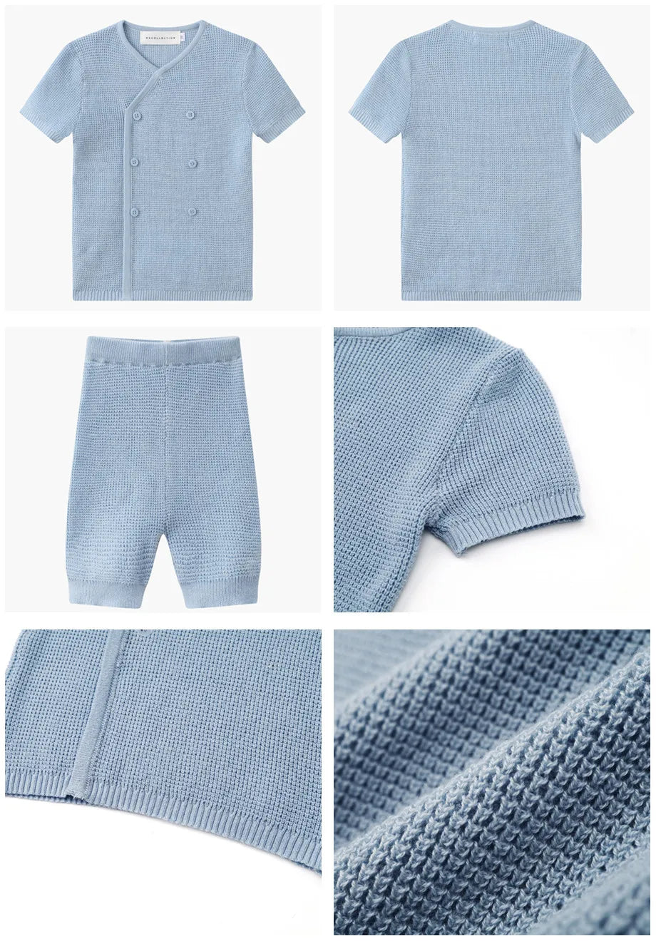 Summer Blue Shabbos collection sister brother matching
