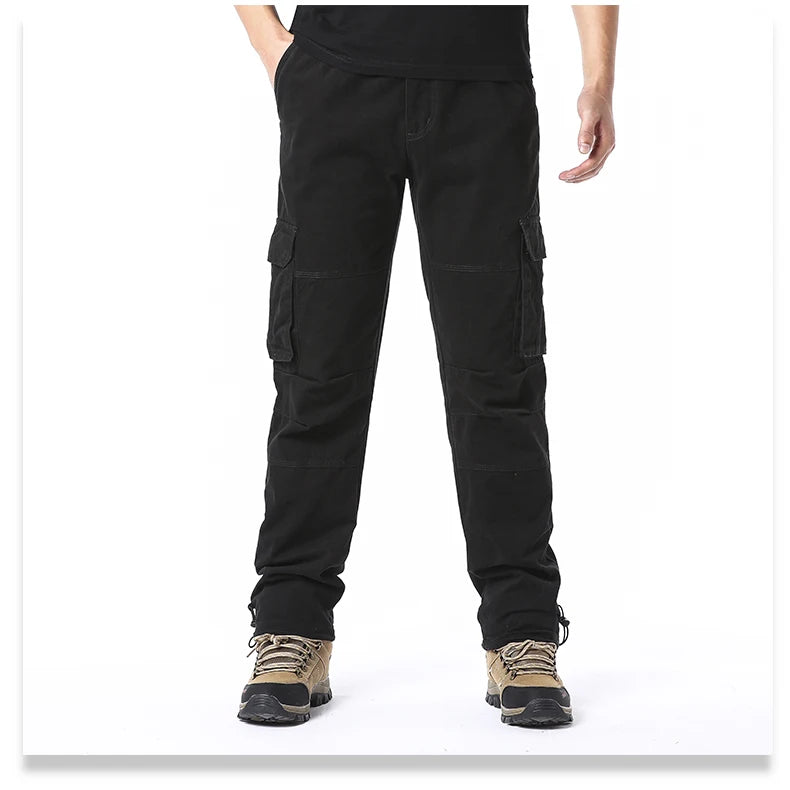 Large Pocket Loose Overalls Men's Outdoor Sports Jogging