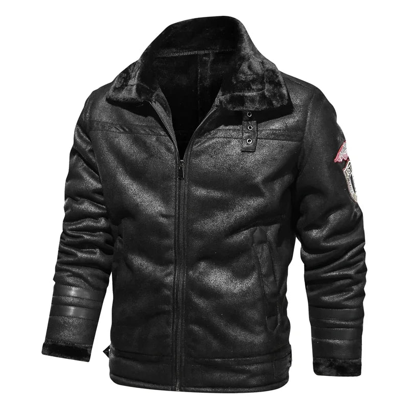 New Slim High Quality Leather Jackets.