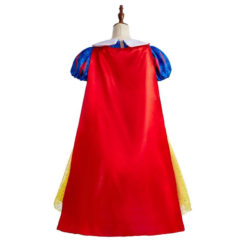 Cinderella Anna Elsa Costume Children Princess Dress for Girls
