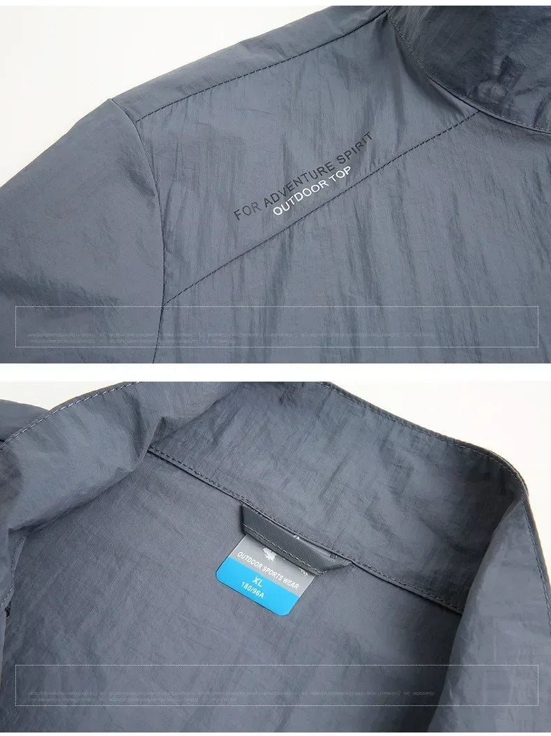 Summer Quick Drying Breathable Jacket Man