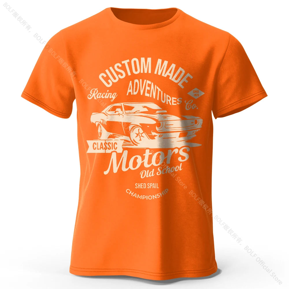 100% Cotton Oversized Vintage Old School Graphic Tees