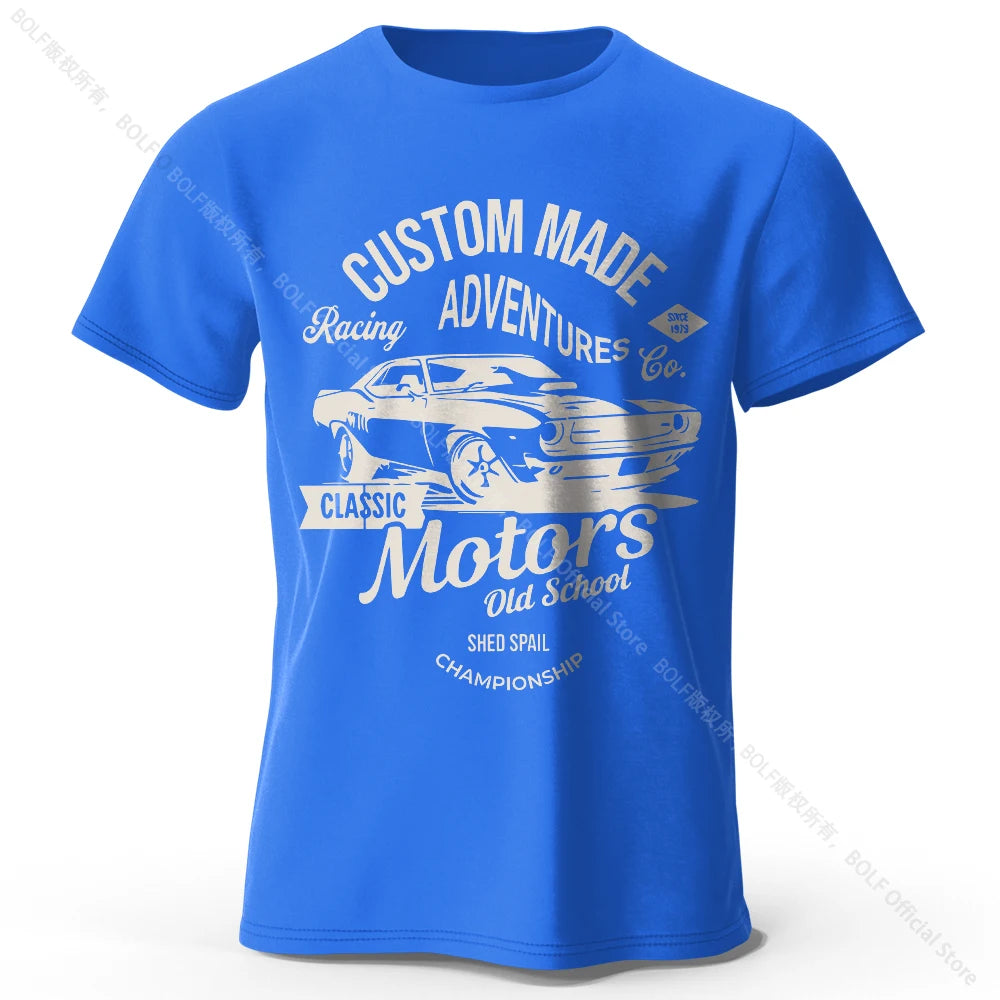 100% Cotton Oversized Vintage Old School Graphic Tees