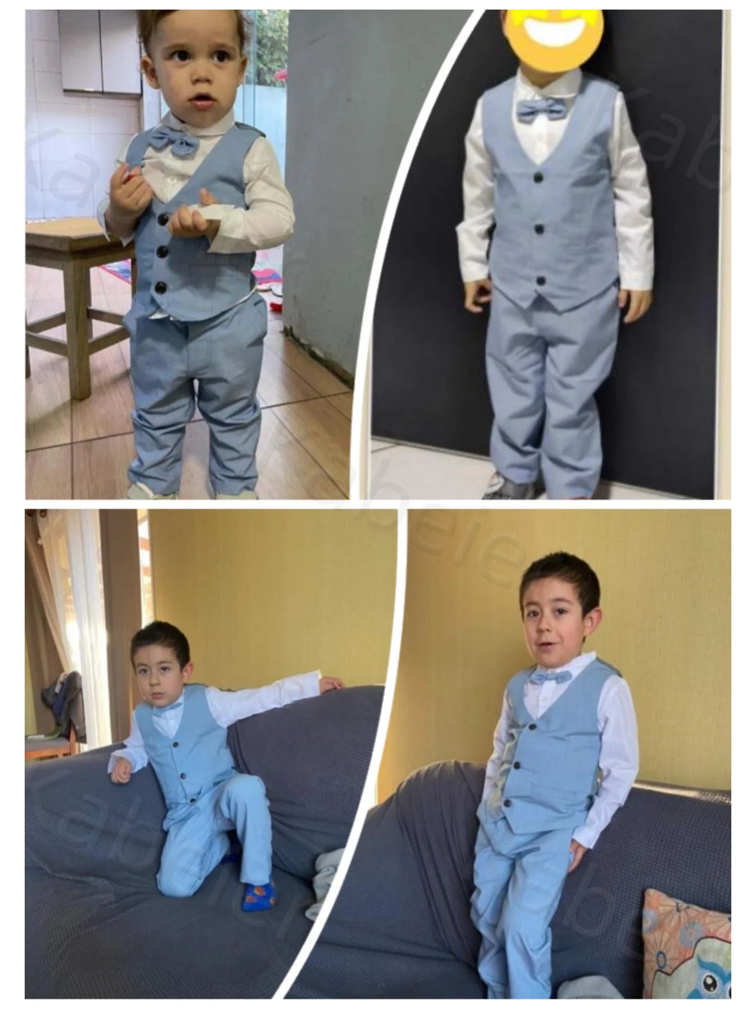 Gentleman Outfits Birthday Costume for Boy.