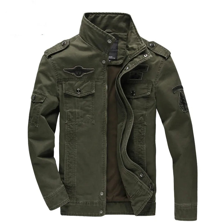 Casual Army Military Jacket Men Plus Size