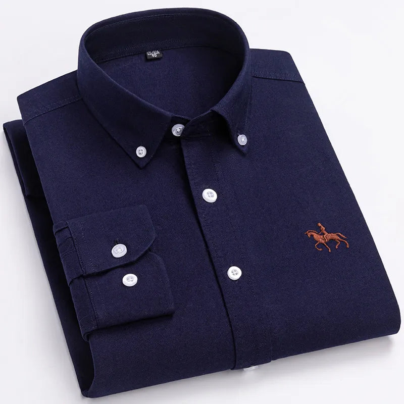 Long Sleeve Casual Business Formal Dress Shirt