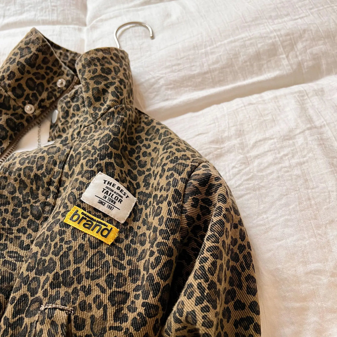 AYNIGIELL Spring Autumn Children's Casual Long-sleeved Jacket.