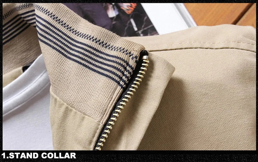 Autumn And Winter New Men's Fashion Aviator Jacket