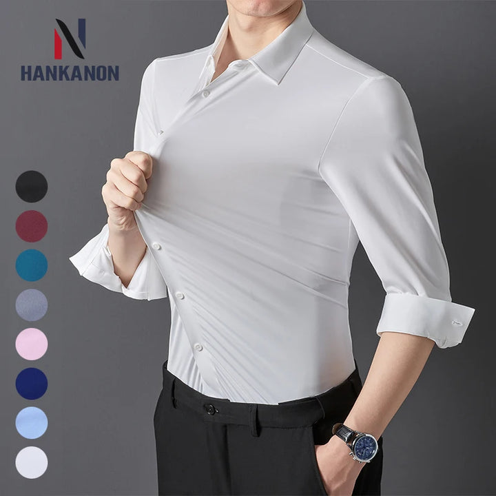 Premium Men's Ultra-Stretch Shirt