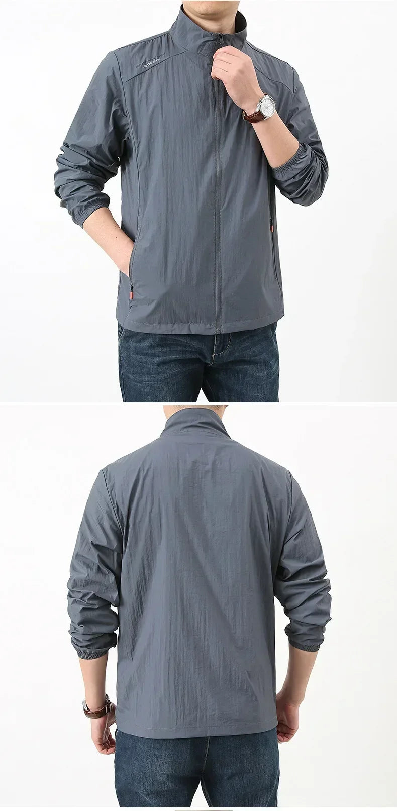 Summer Quick Drying Breathable Jacket Man
