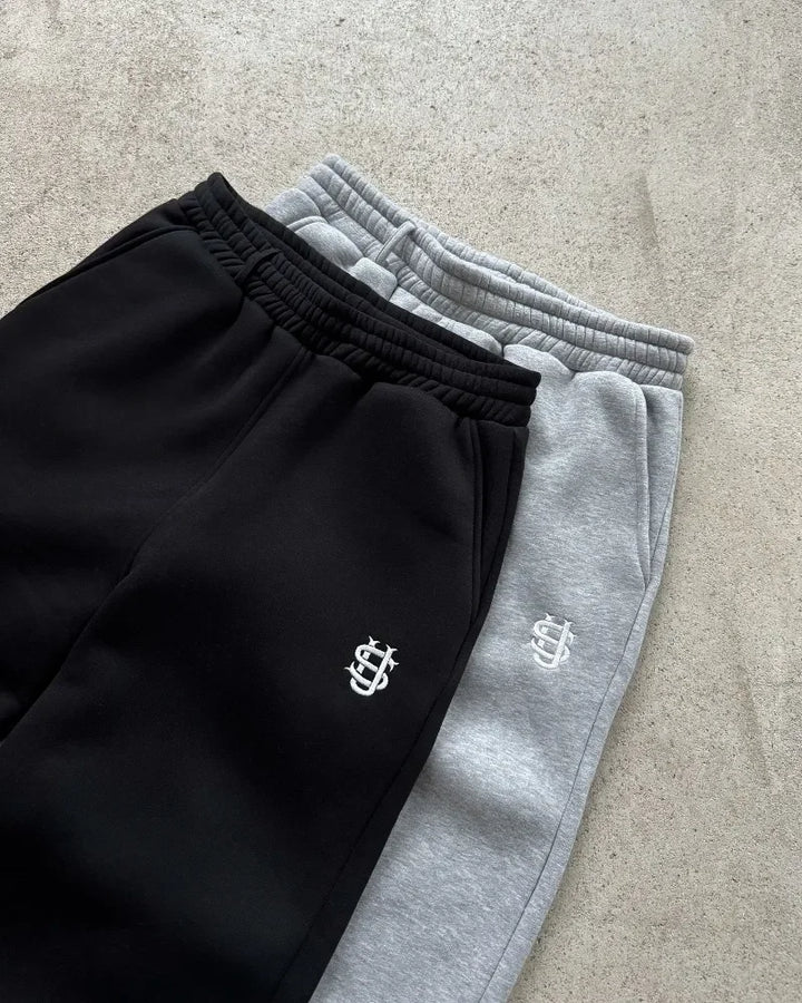 Y2k retro loose straight pants men