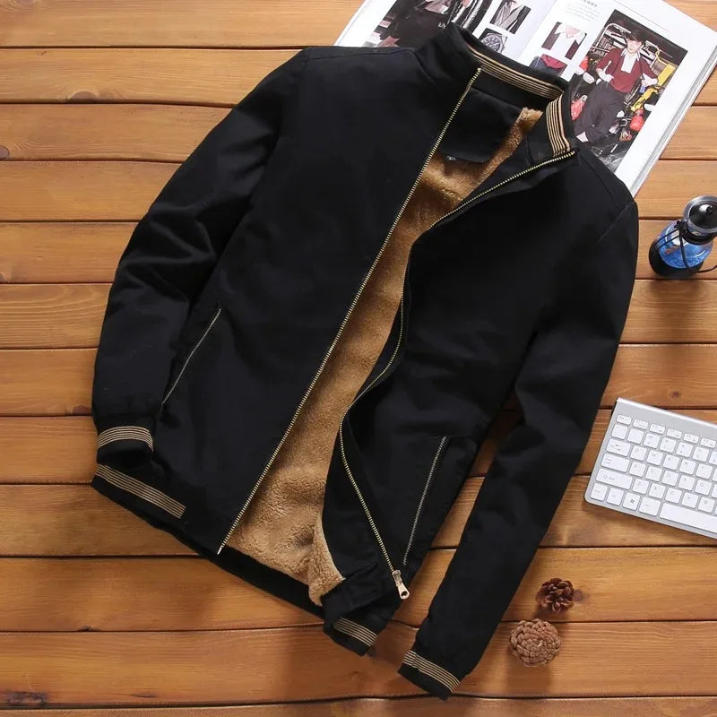 Autumn And Winter New Men's Fashion Aviator Jacket
