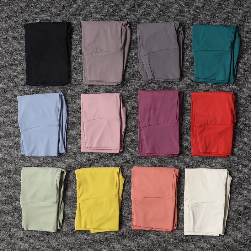 SOISOU Nylon Gym Yoga Pants Women Leggings For Fitness High Waist.