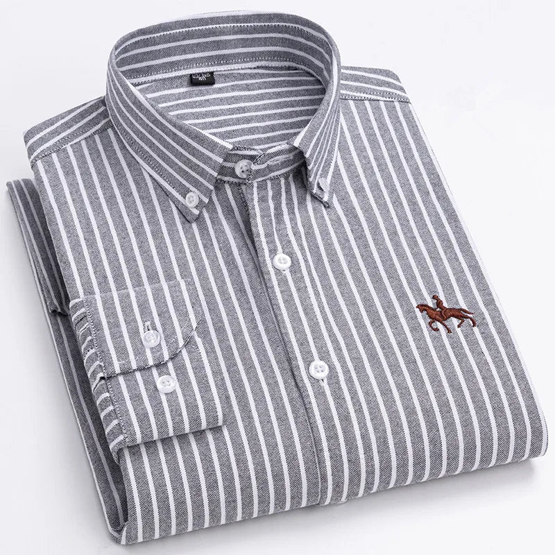 Long Sleeve Casual Business Formal Dress Shirt