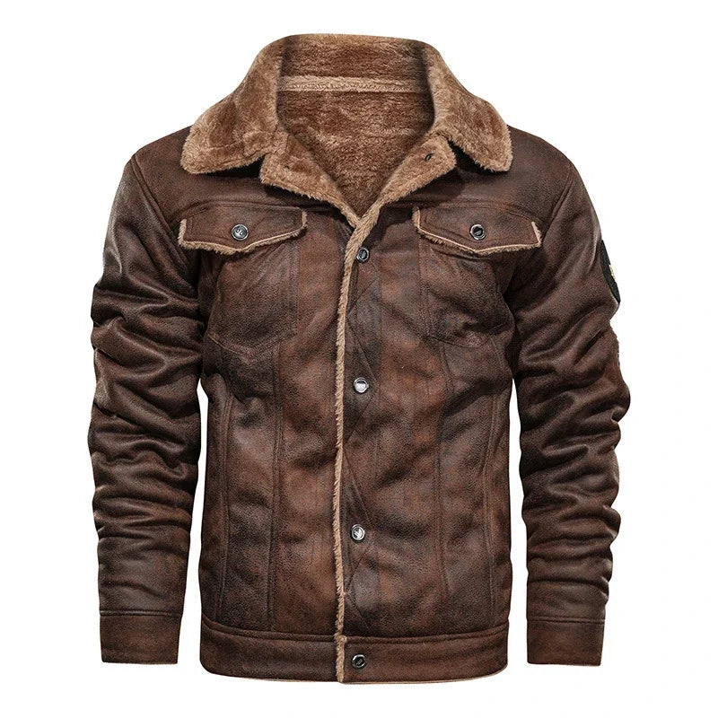 New Slim High Quality Leather Jackets.