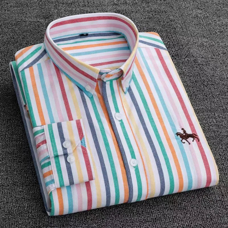 Long Sleeve Casual Business Formal Dress Shirt