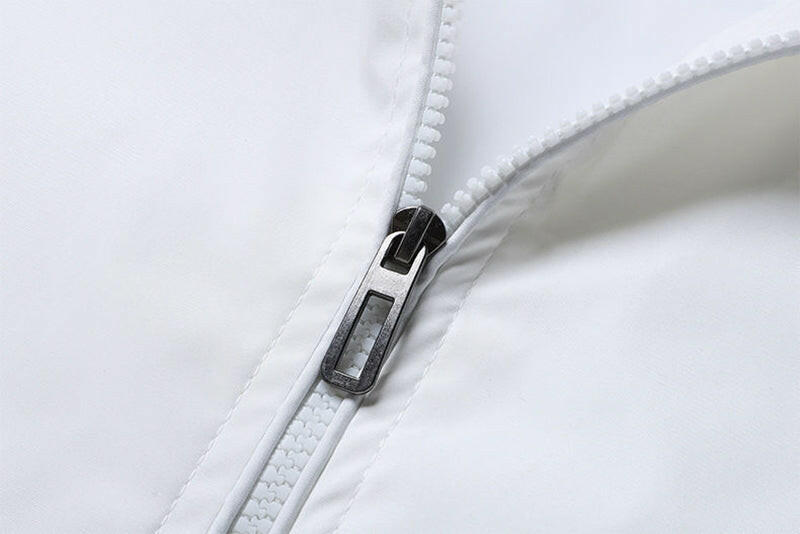 Autumn and Winter Men's Stand Collar Casual Zipper Jacket.