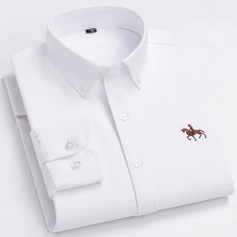 Long Sleeve Casual Business Formal Dress Shirt
