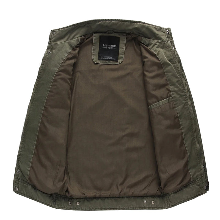 Casual Army Military Jacket Men Plus Size