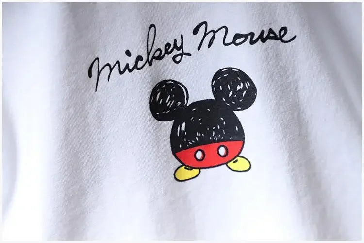 Baby Boys Clothing Fashion Mickey Mouse T-shirt+Shorts.